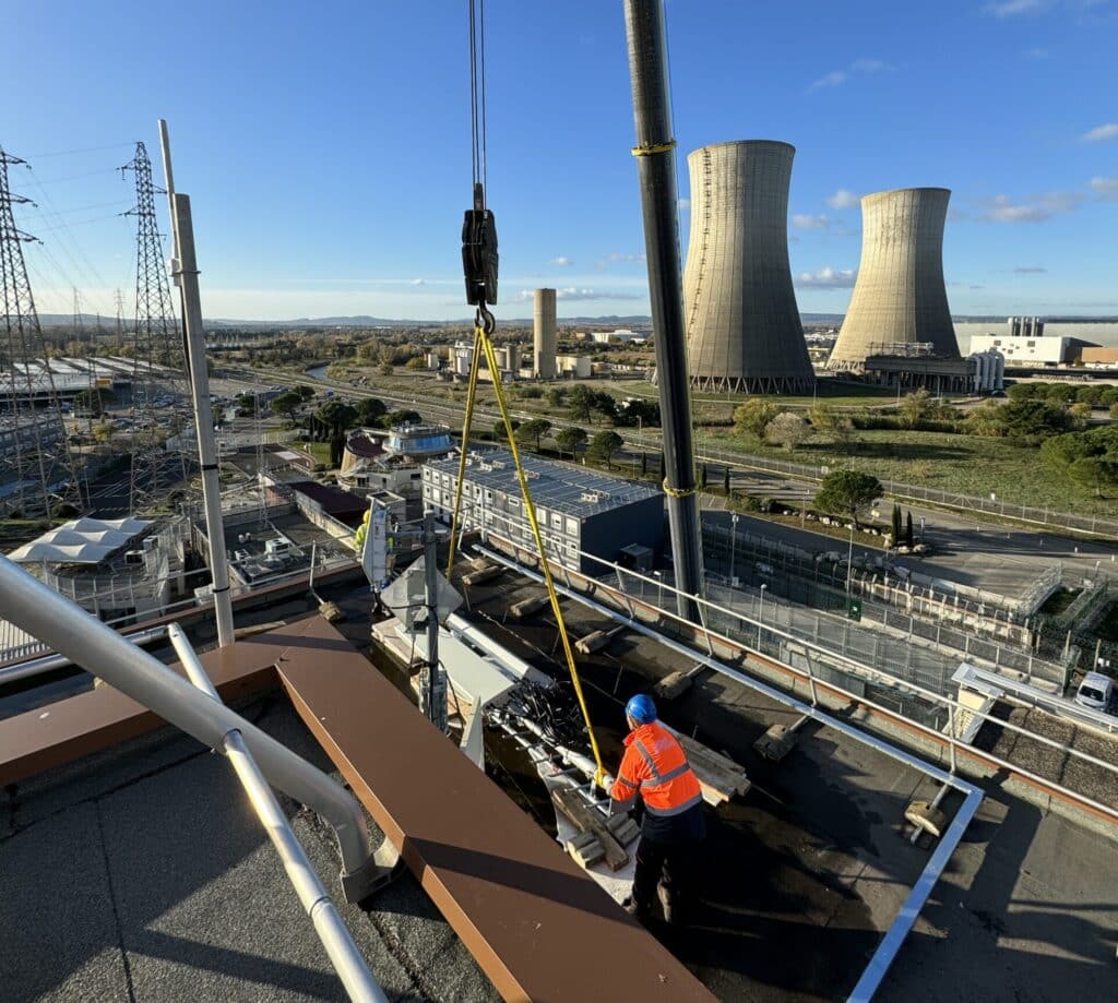 reseau mobile site nucleaire antenne mobile